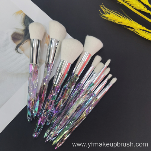 Crystal Bling Professional Makeup Brush Set Private Label